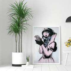 Cinderella Revolution – Banksy-Inspired Wall Art Print