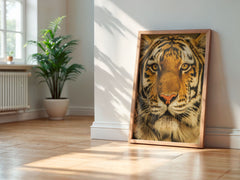 Soul of the Wild – Tiger Face Wall Art Print