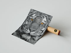Soul of the Wild – Tiger Face Wall Art Print