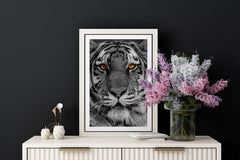 Soul of the Wild – Tiger Face Wall Art Print