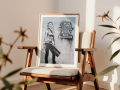 Achieve Greatness | Banksy-Inspired | Urban Street Wall Art Print