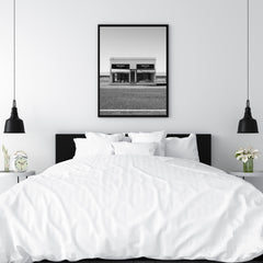 Prada Marfa Inspired Wall Art | Minimalist Urban Luxury Print