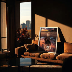 Lion Cub Reflection | Dream Big Wall Art Print