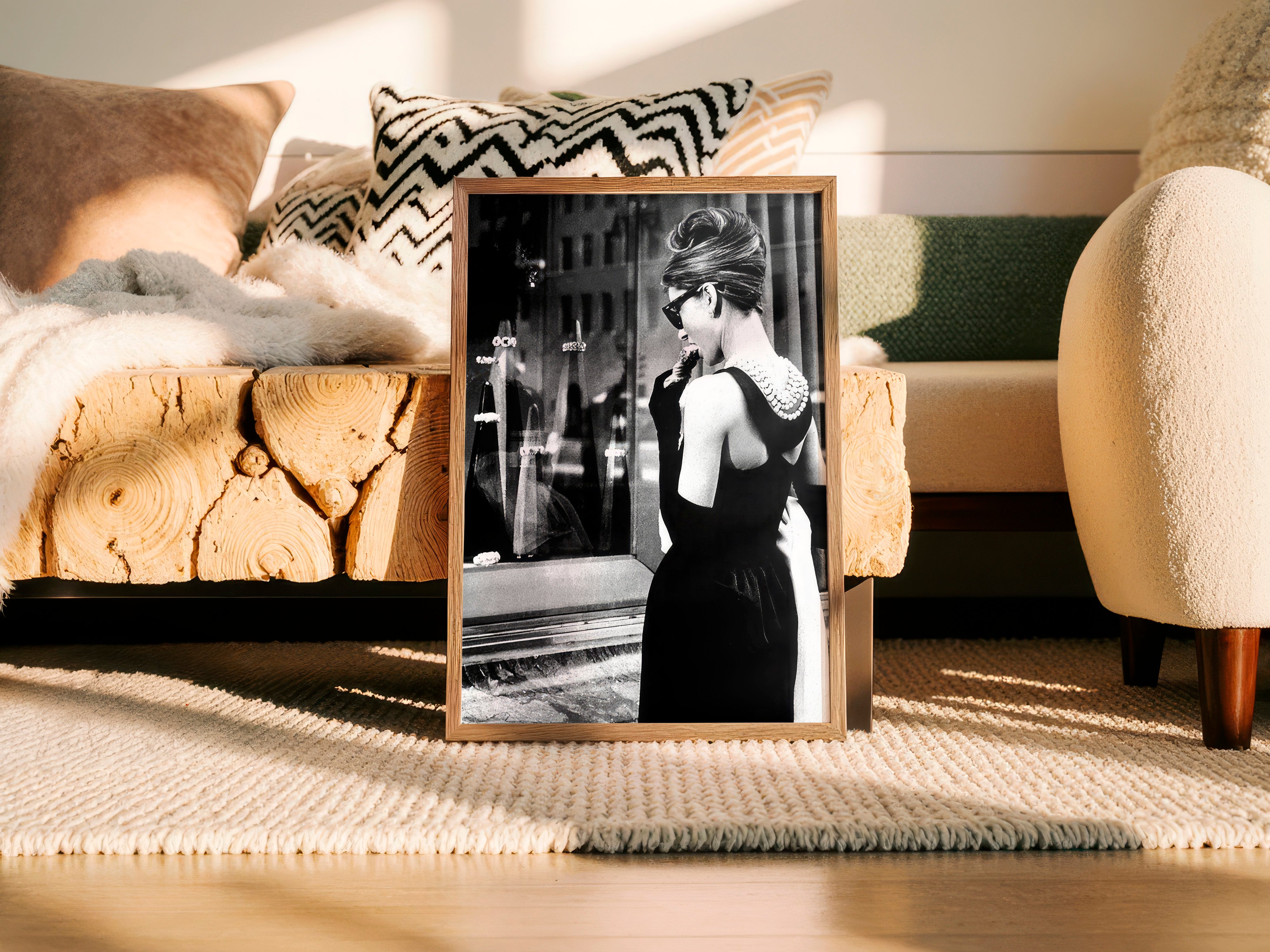 audrey-hepburn-fashion-icon-bedroom-wall-print