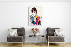 Audrey Hepburn | Graffiti Pop Wall Art Print - Print