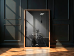 Batman Coffee Break | Quirky Fantasy Wall Art Print - Print