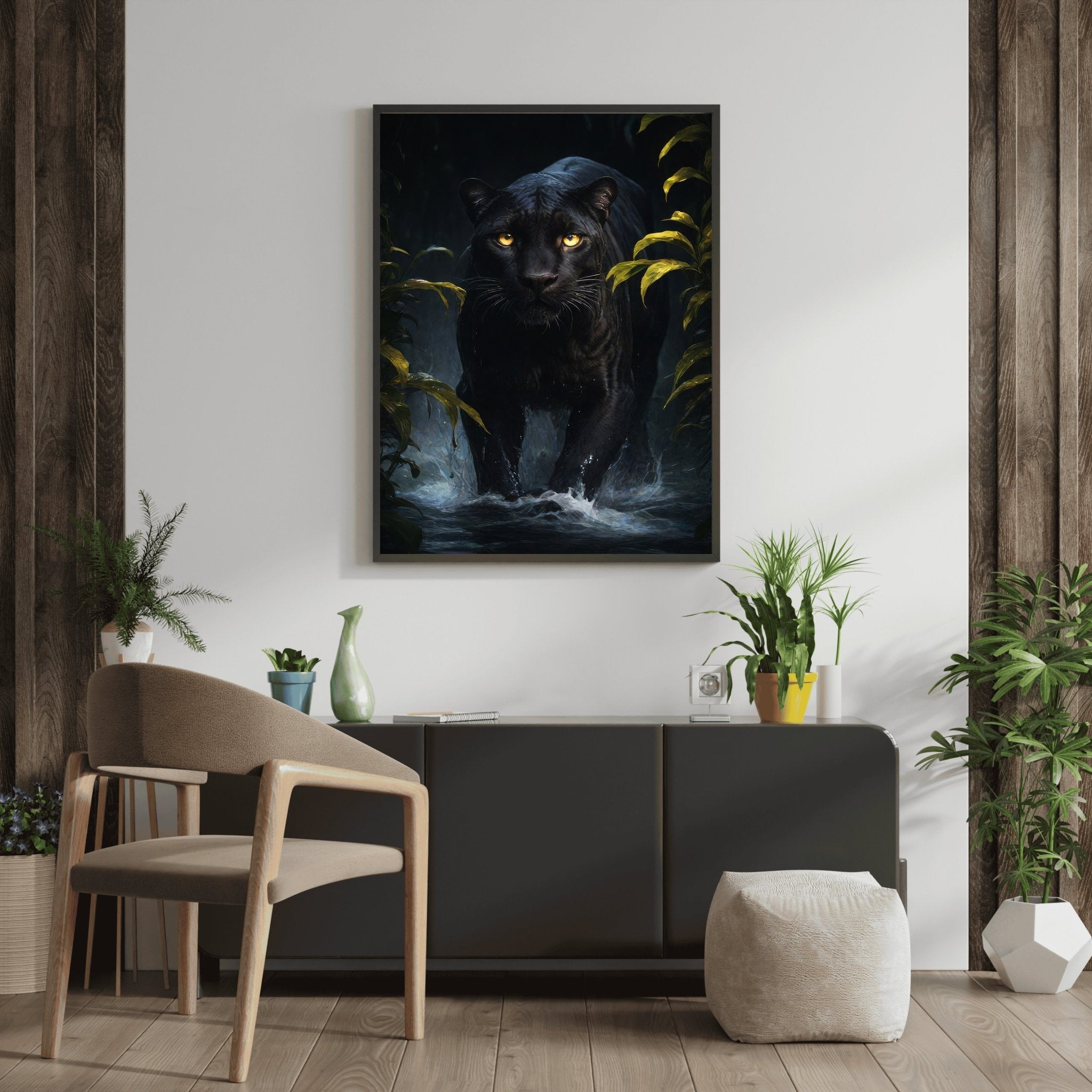 Black Panther | Jungle Strut Wall Art Print