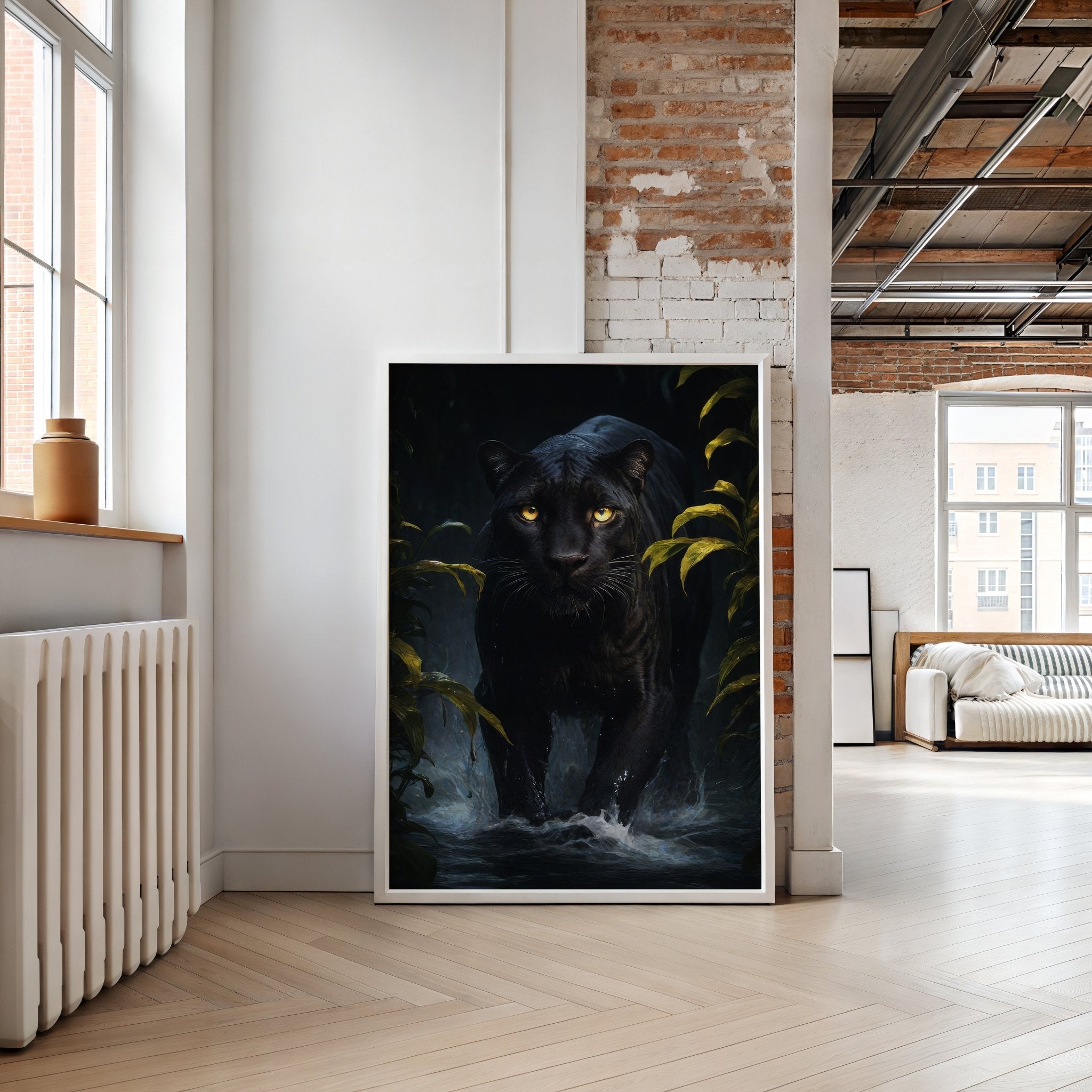 Black Panther | Jungle Strut Wall Art Print