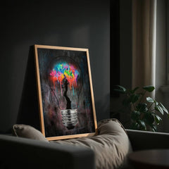bright-idea-light-bulb-art-print-on-wall