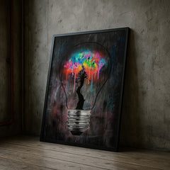 bright-idea-modern-colourful-light-bulb-wall-print