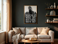Champange & Struggle | Notorious Biggie Smalls Wall Art