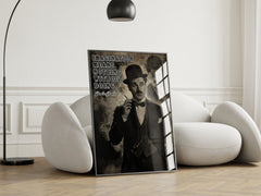 Charlie Chaplin Wisdom | Vintage Style Wall Art Print - Print