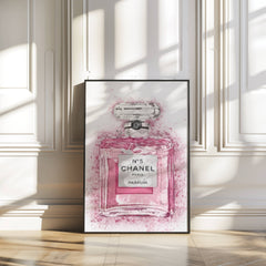 chic-pink-chanel-no5-wall-print-belter-prints