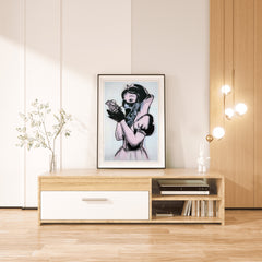 Cinderella Revolution – Banksy-Inspired Wall Art Print