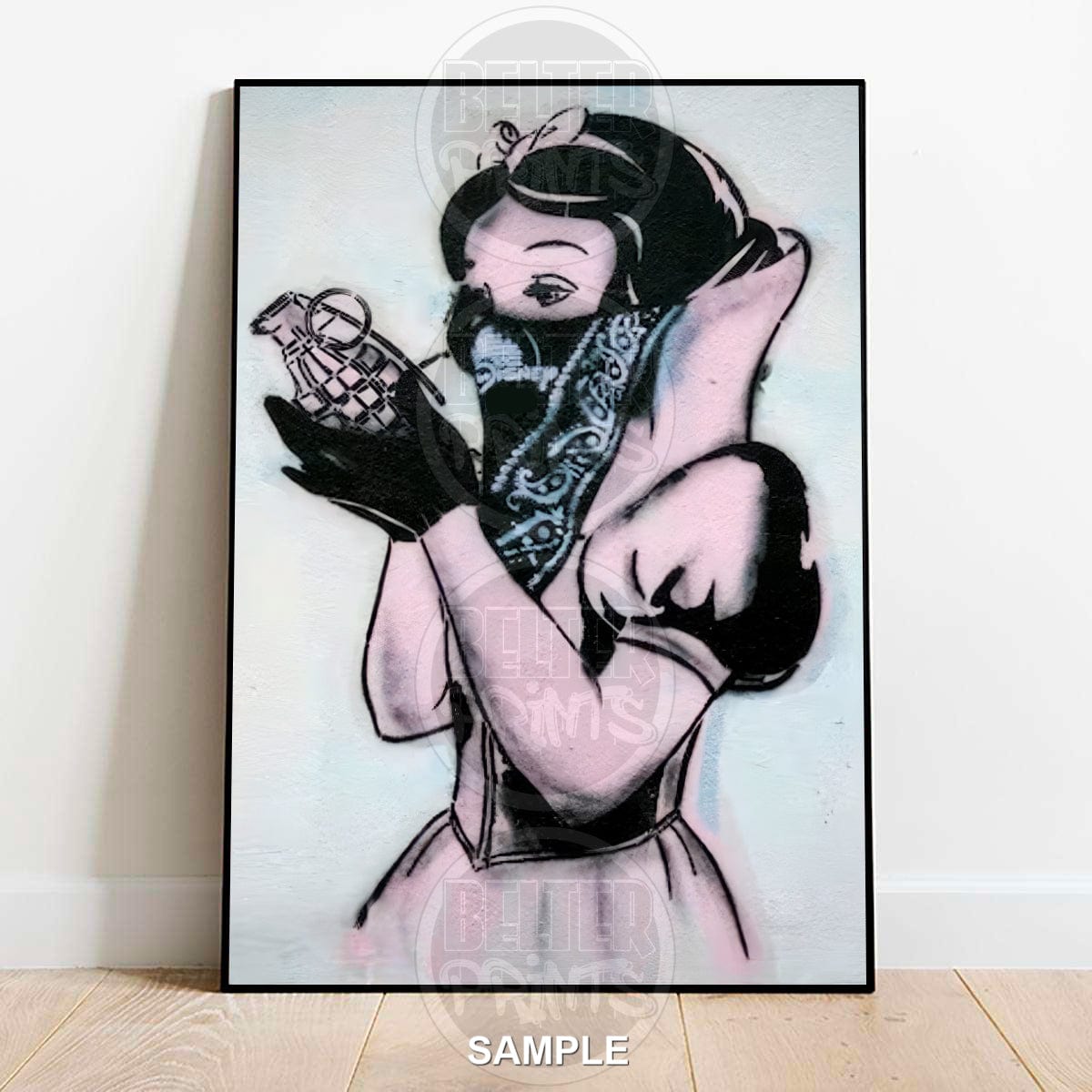 cinderella-revolution-street-art-print-disney-urban-street-wall-art