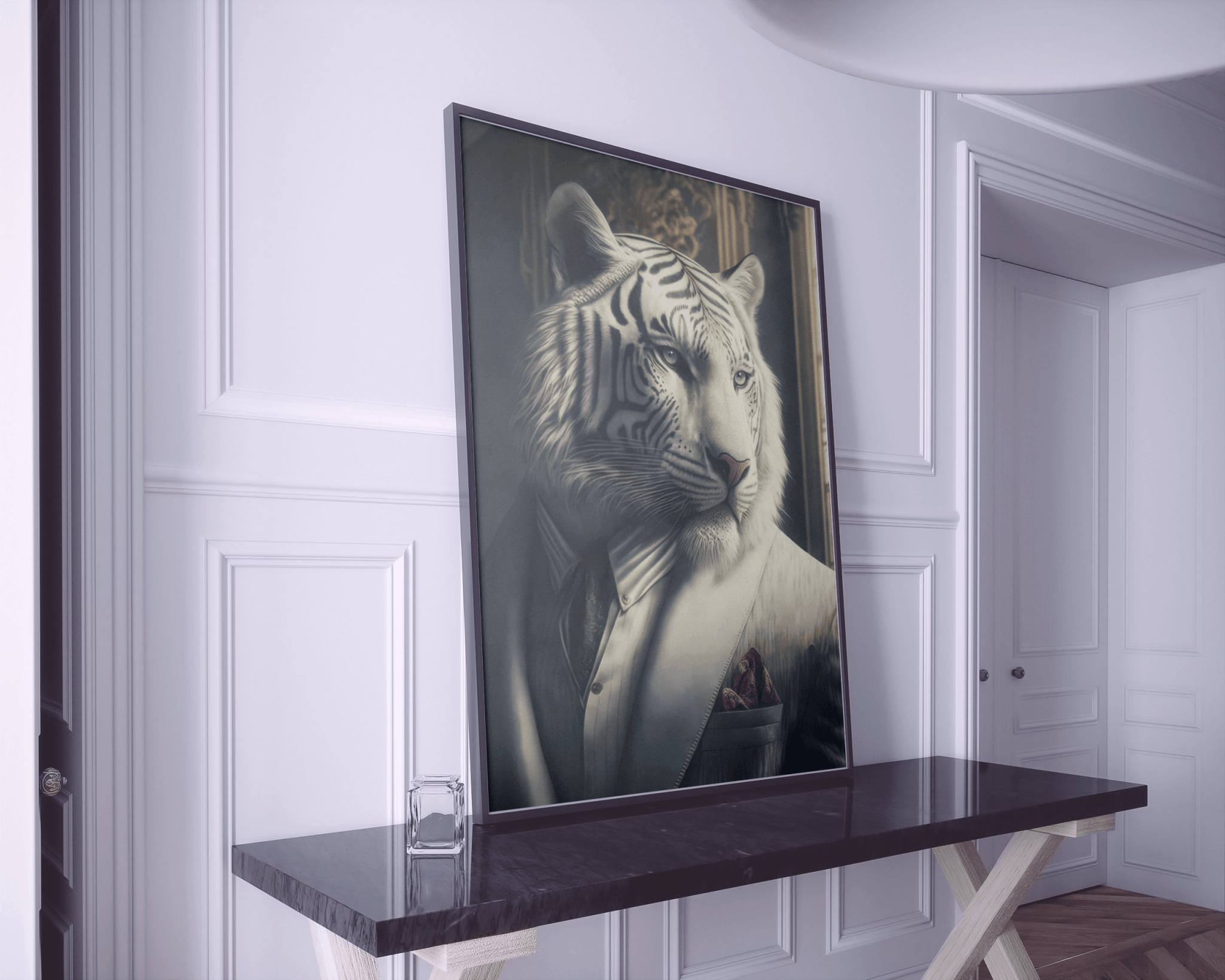 dapper-white-tiger-in-white-suit-wall-art-print-style