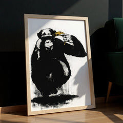 dark-humour-monkey-with-banana-street-art-poster