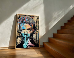 David Bowie Pop Art | Colourful Ziggy Stardust Print - Print