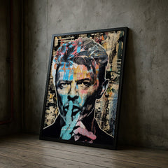 David Bowie Pop Art | Colourful Ziggy Stardust Print - Print