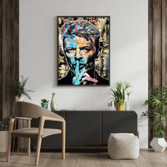 David Bowie Pop Art | Colourful Ziggy Stardust Print - Print