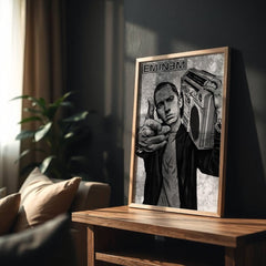 Eminem | Boombox Rap Icon Wall Art Print - Print