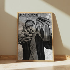 Eminem | Boombox Rap Icon Wall Art Print - Print