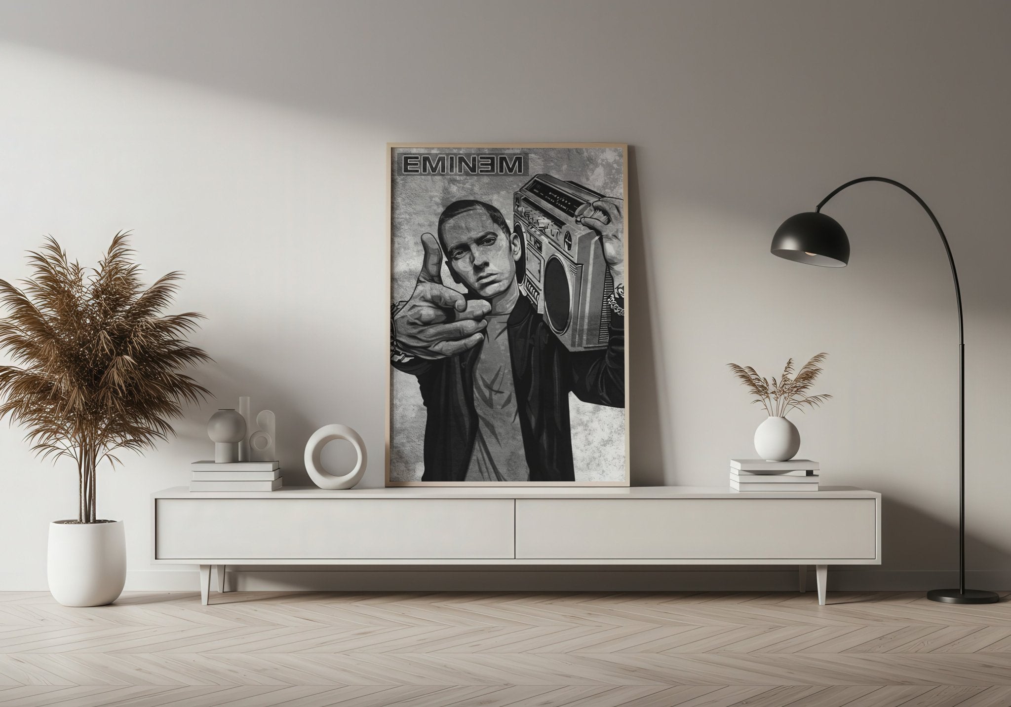 Eminem | Boombox Rap Icon Wall Art Print - Print
