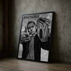 Eminem | Boombox Rap Icon Wall Art Print - Print