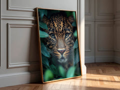 Eyes of the Wild | Leopard Jungle Cat Wall Art Print