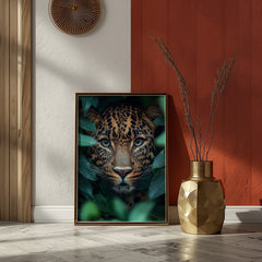 Eyes of the Wild | Leopard Jungle Cat Wall Art Print