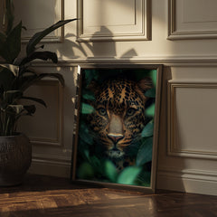 Eyes of the Wild | Leopard Jungle Cat Wall Art Print