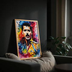 colourful-freddie-mercury-wall-art-music-icon