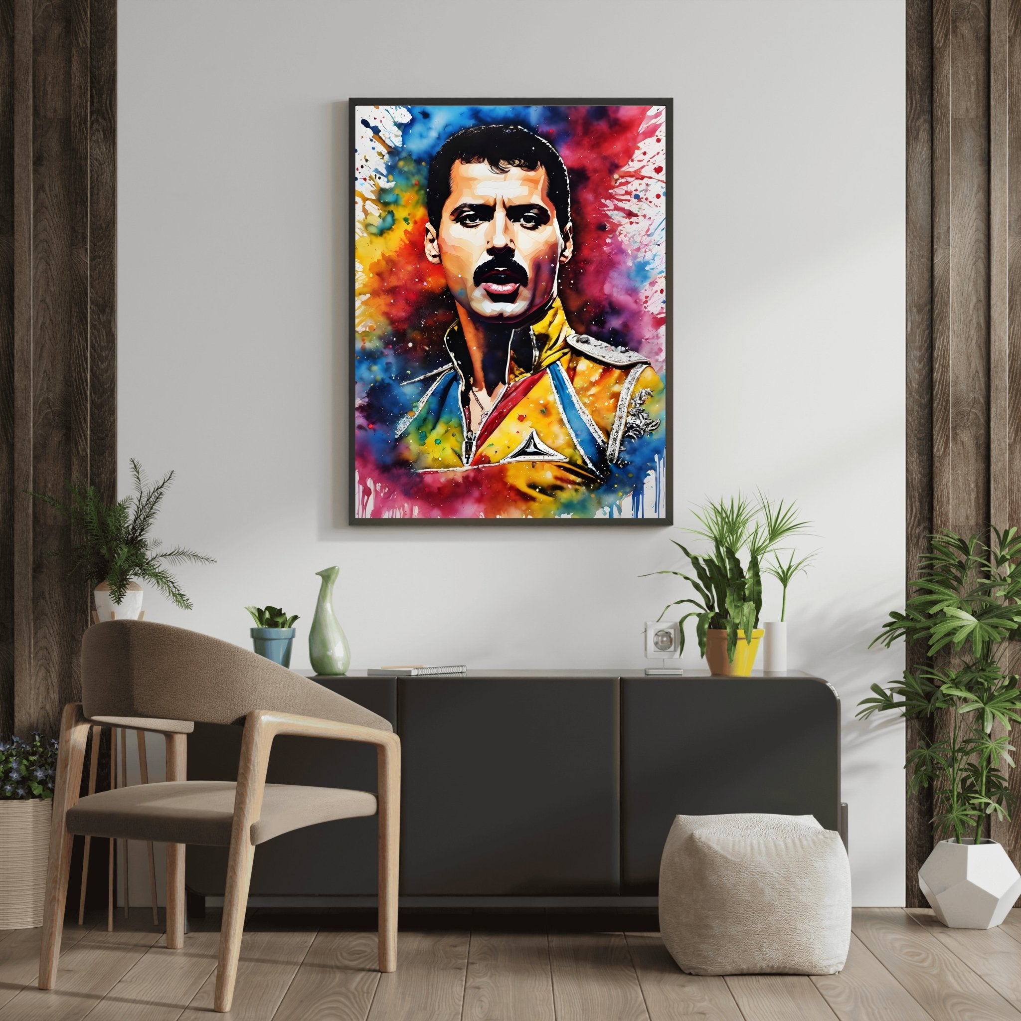 freddie-mercury-wall-decor-pop-art-rock-poster