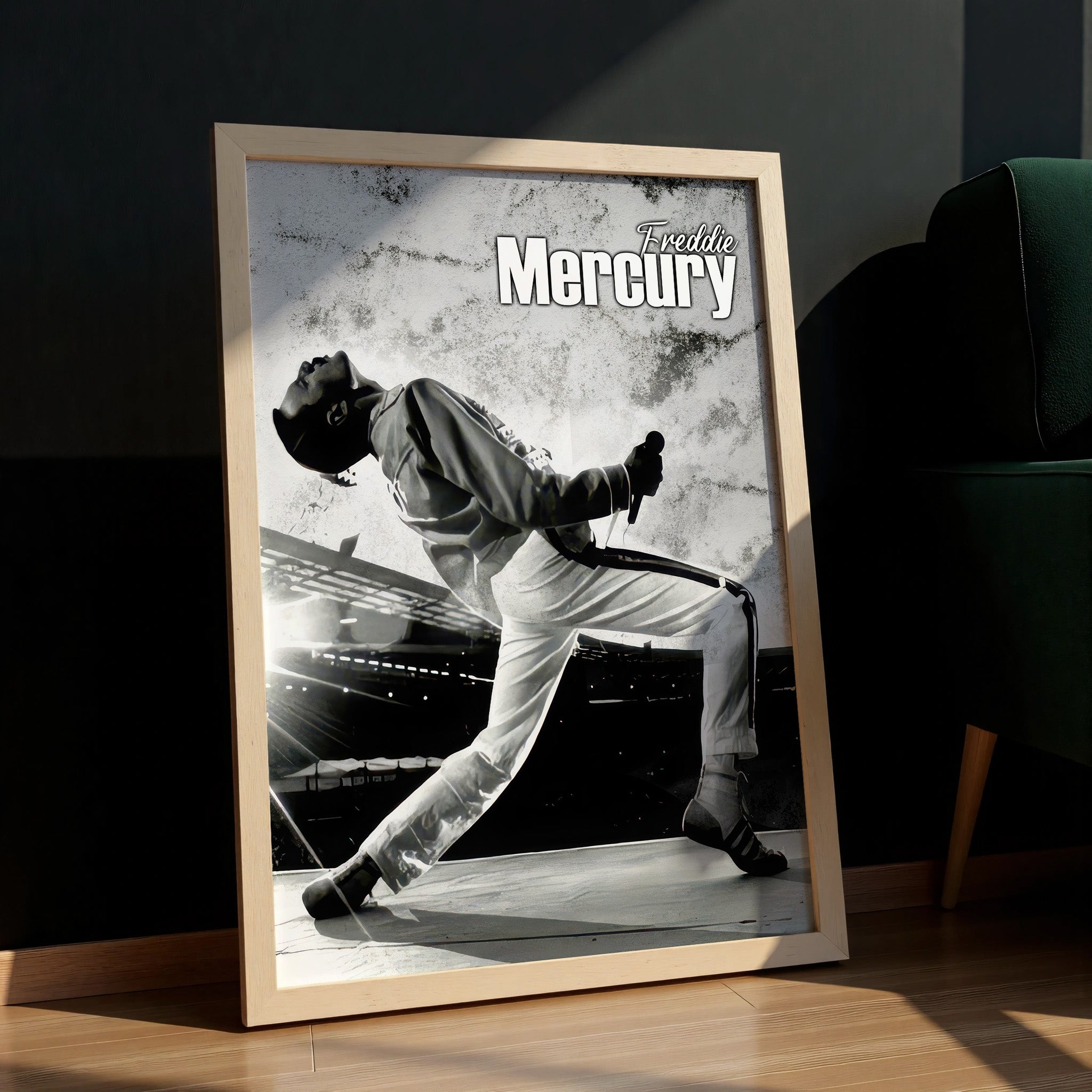 freddie-mercury-wall-decor-live-performance-print