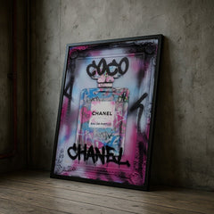chanel-graffiti-perfume-bottle-wall-art-print