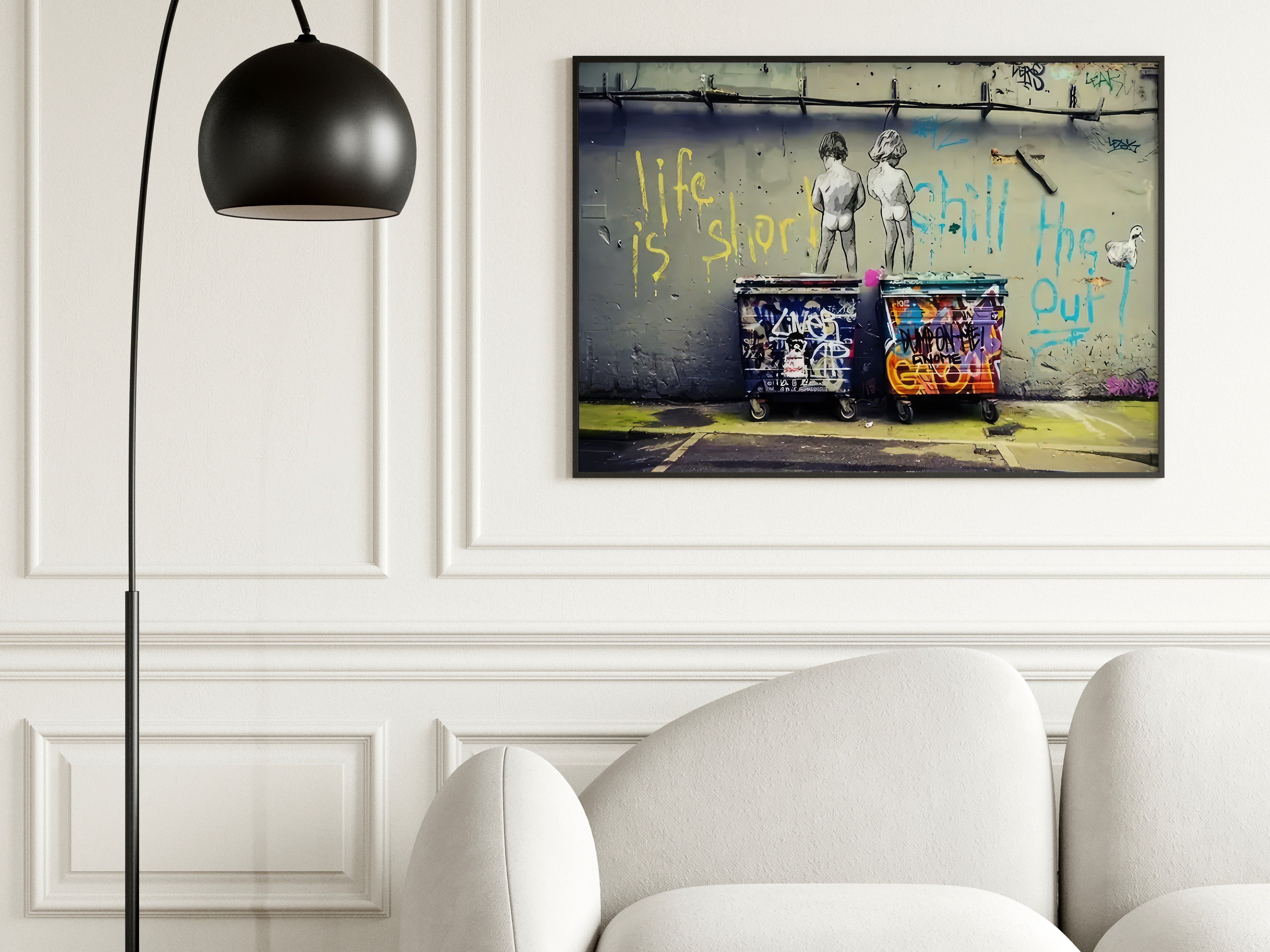 graffiti-wall-decor-banksy-chill-the-duck-out