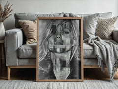 kate-moss-edgy-black-white-wall-art-print