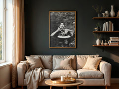 Kylie Jenner Chanel | Bold Pool Fashion Wall Art Print - Print