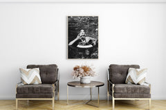 Kylie Jenner Chanel | Bold Pool Fashion Wall Art Print - Print