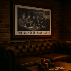 Legends Of The Boot Room | Liverpool FC League-Winning Managers Wall Art Print