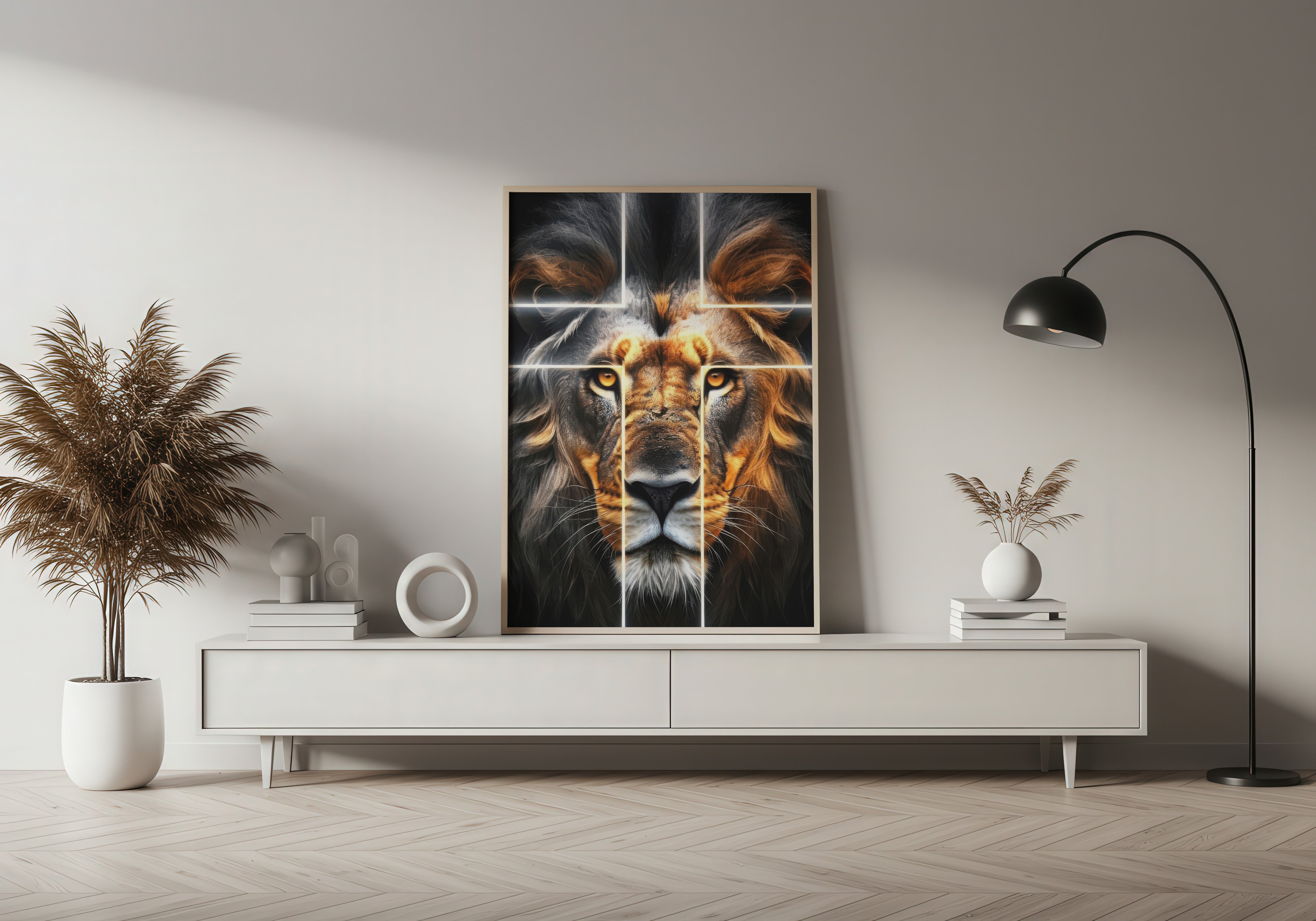 lion-art-print-cross-design-belter-prints