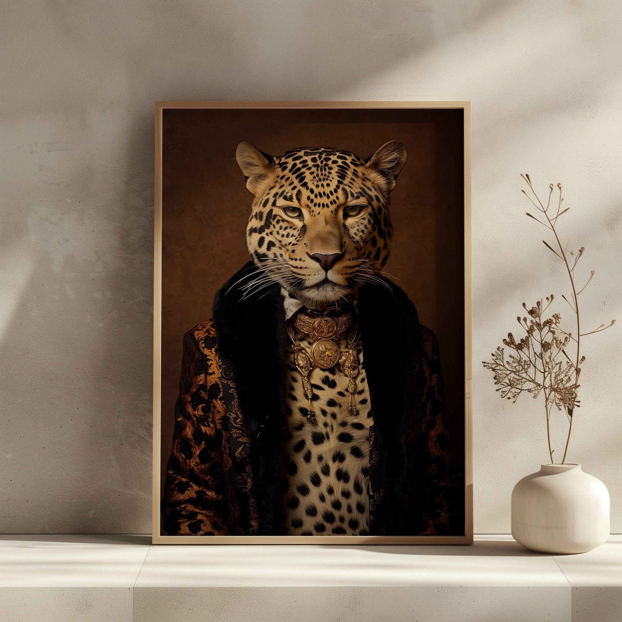 leopard-animal-art-print-dressed-in-coat