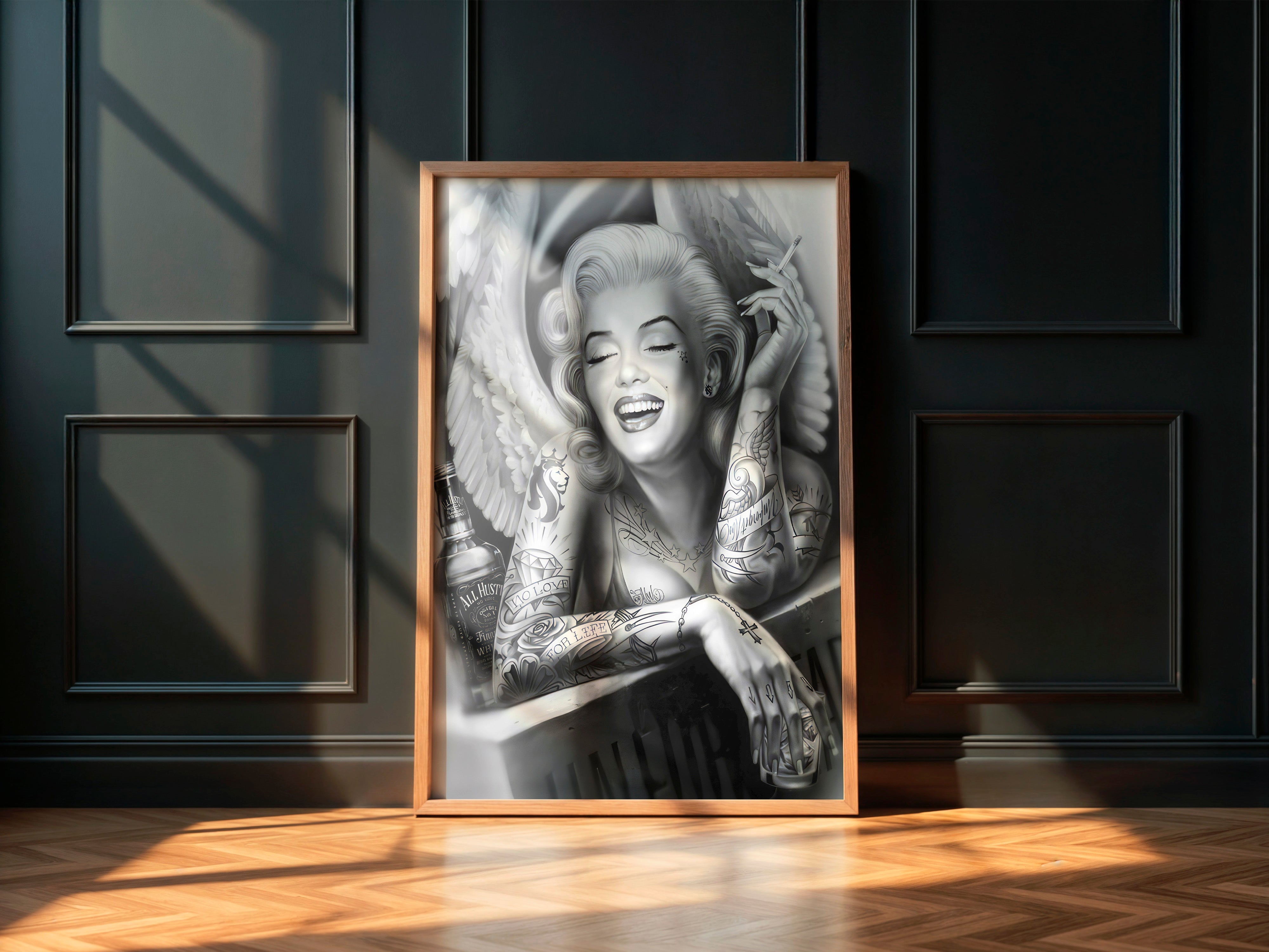 marilyn-monroe-edgy-angel-wall-art