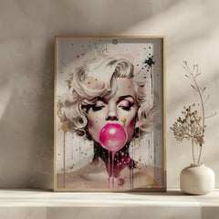 marilyn-monroe-bubblegum-print-styled-room