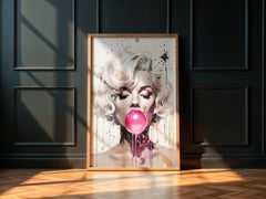 Marilyn Monroe Pop Art Print | Iconic Colourful Wall Art
