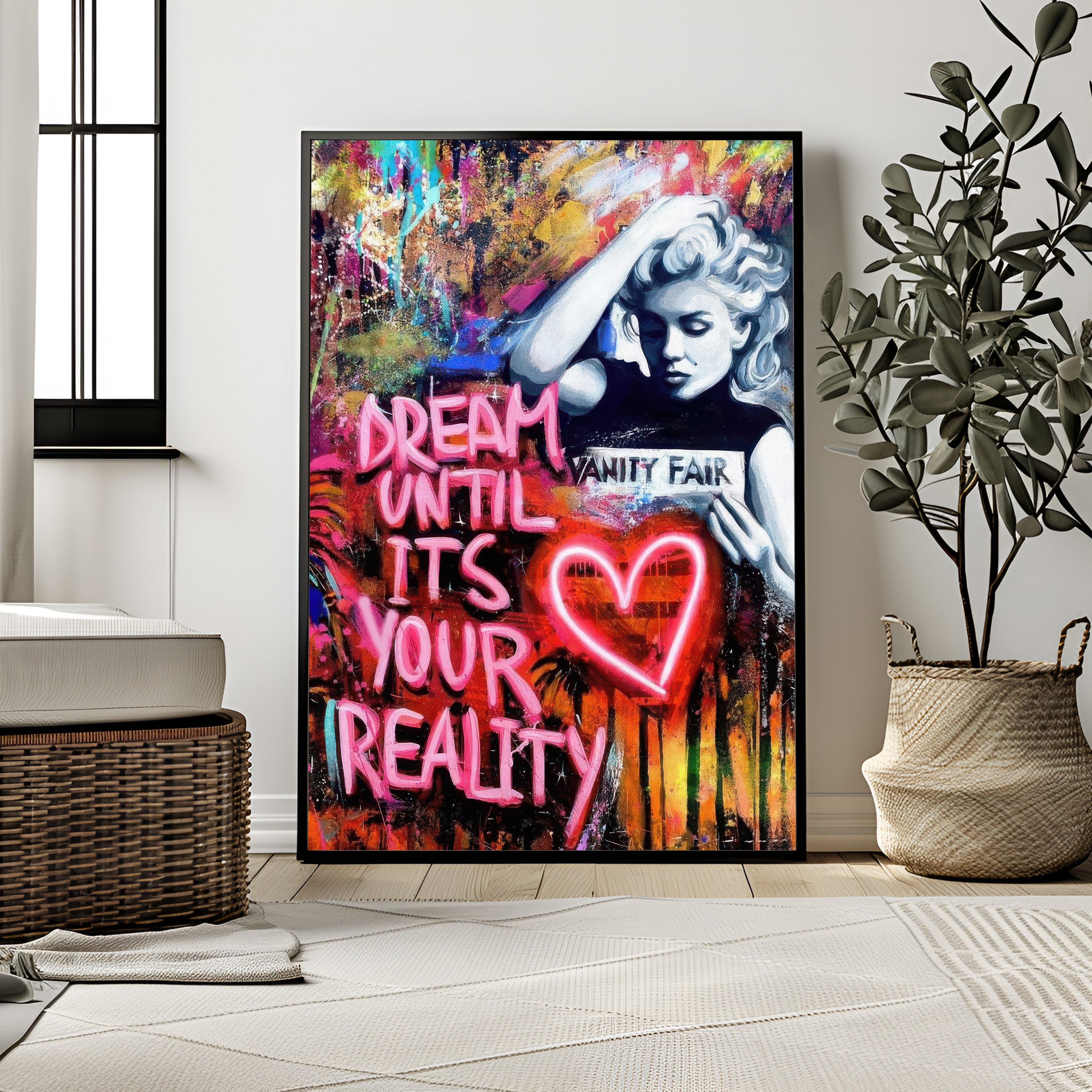 marilyn-monroe-street-art-neon-heart-print