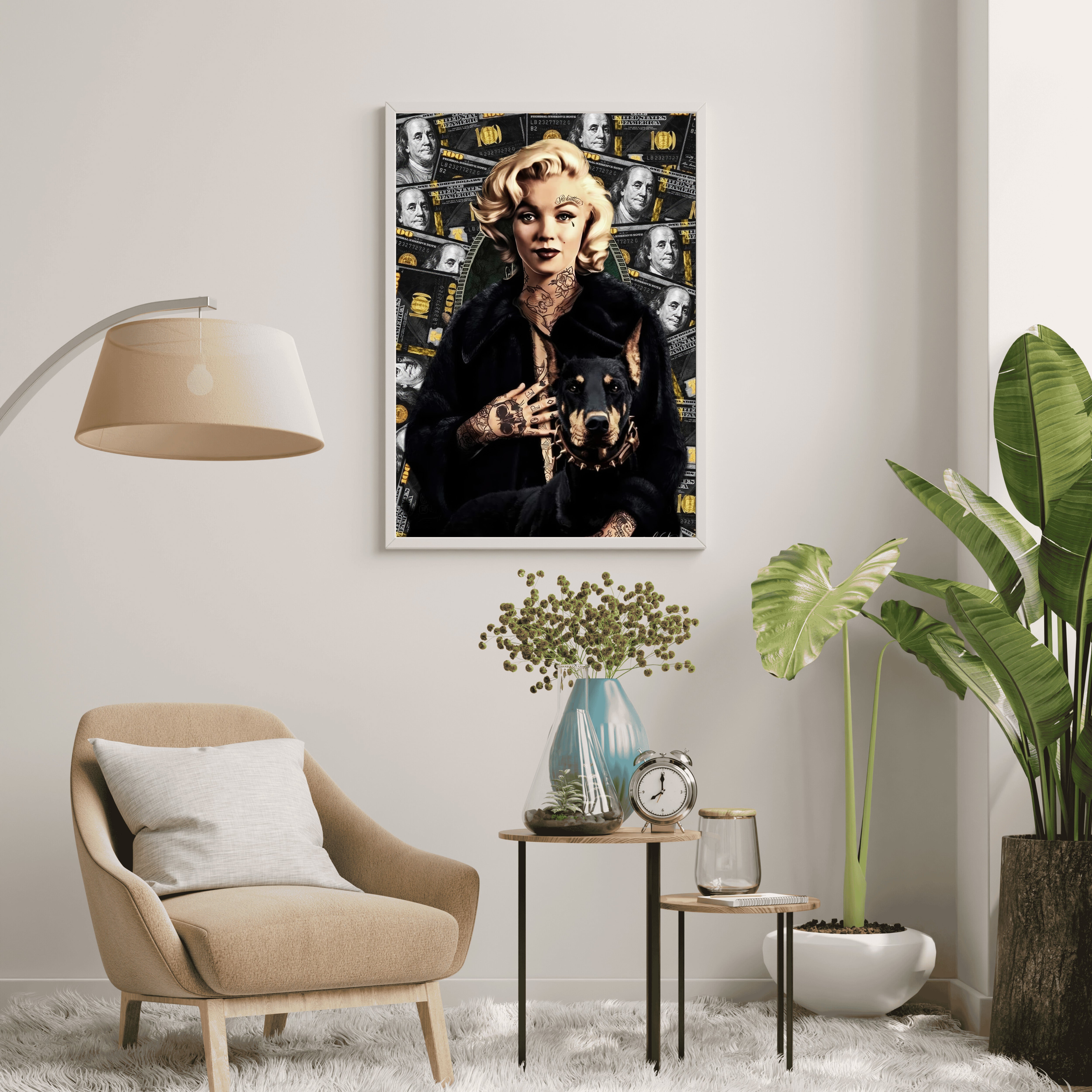 marilyn-monroe-urban-gangster-poster-print