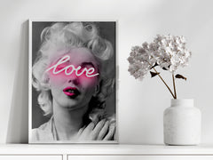 marilyn-monroe-wall-poster-neon-love-glamour