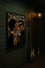 britpop oasis wall art print 25