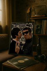 oasis wall art print with attitude